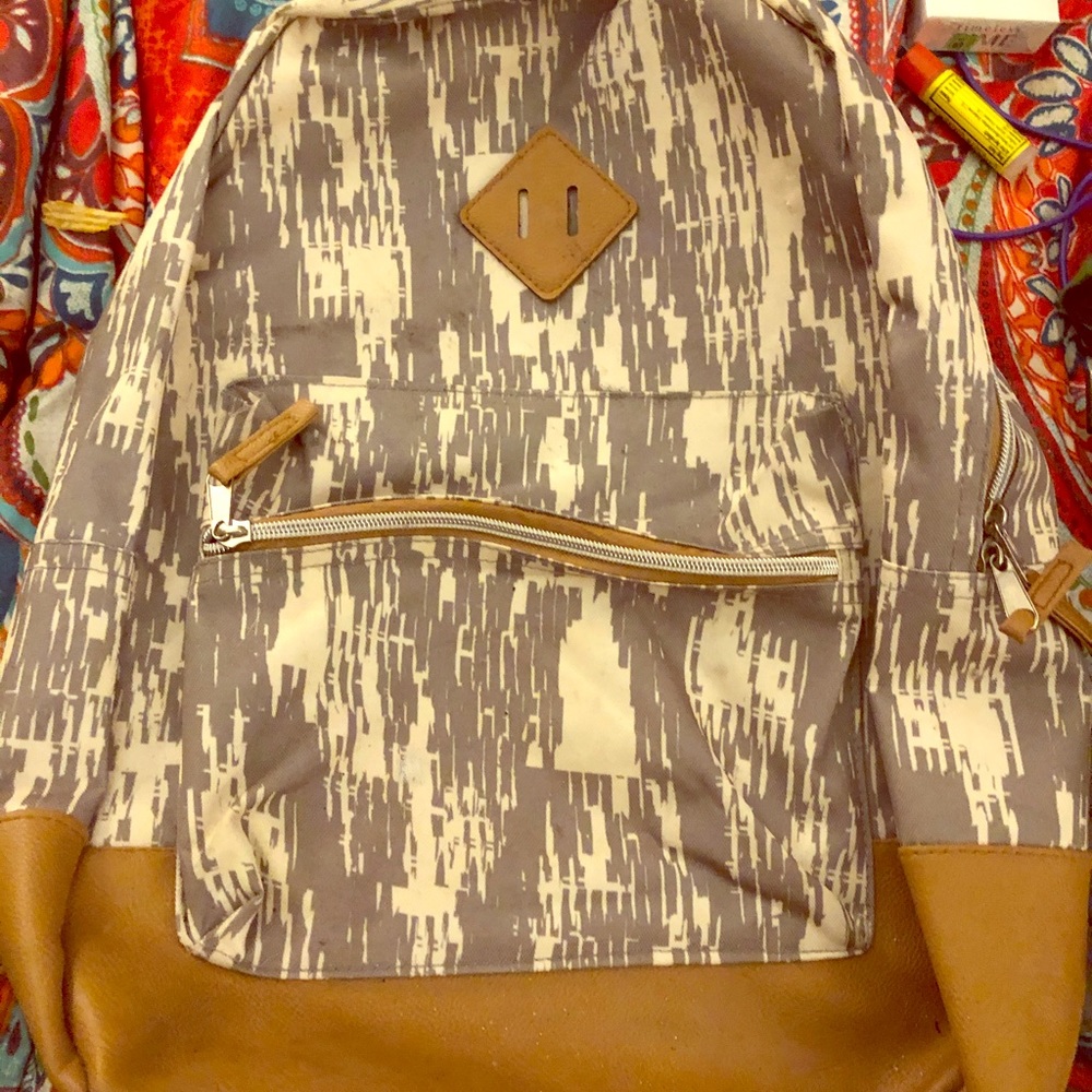 Unique Patterned Full Size Backpack - image 1